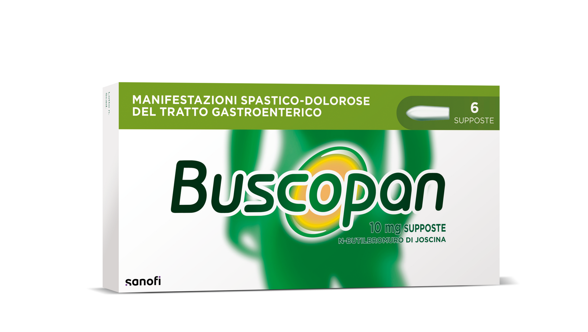 Buscopan 6 Supposte 10mg Antispastico