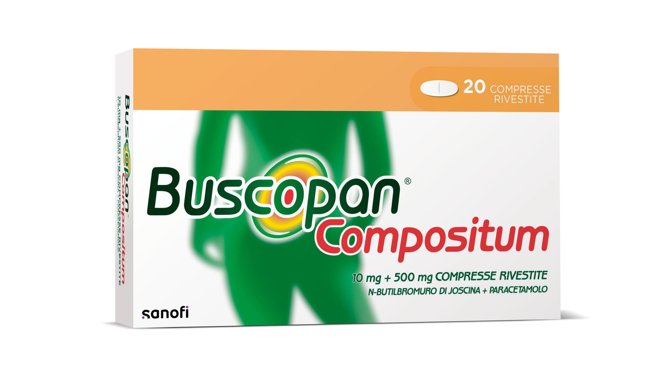 Buscopan Compositum 10mg + 500mg 20 Compresse Rivestite