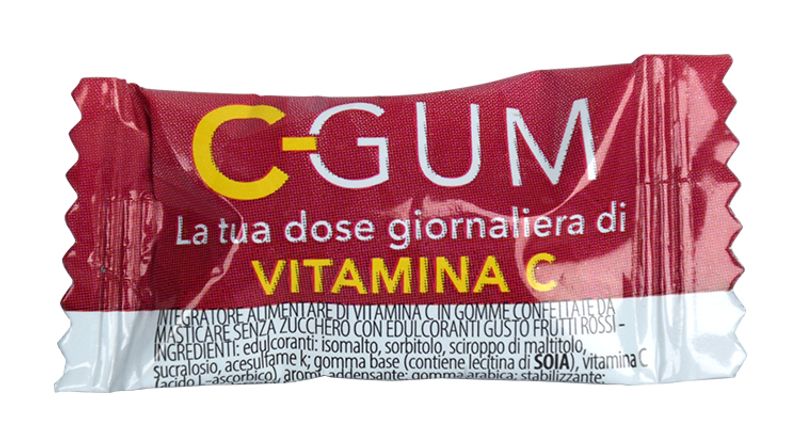 C gum frutti rossi gomma sing
