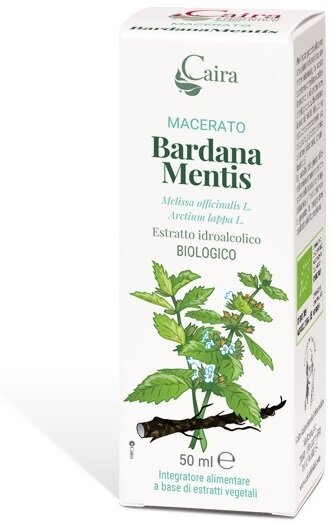 Caira bardanamentis macerato idroalcolico bio gocce 50 ml