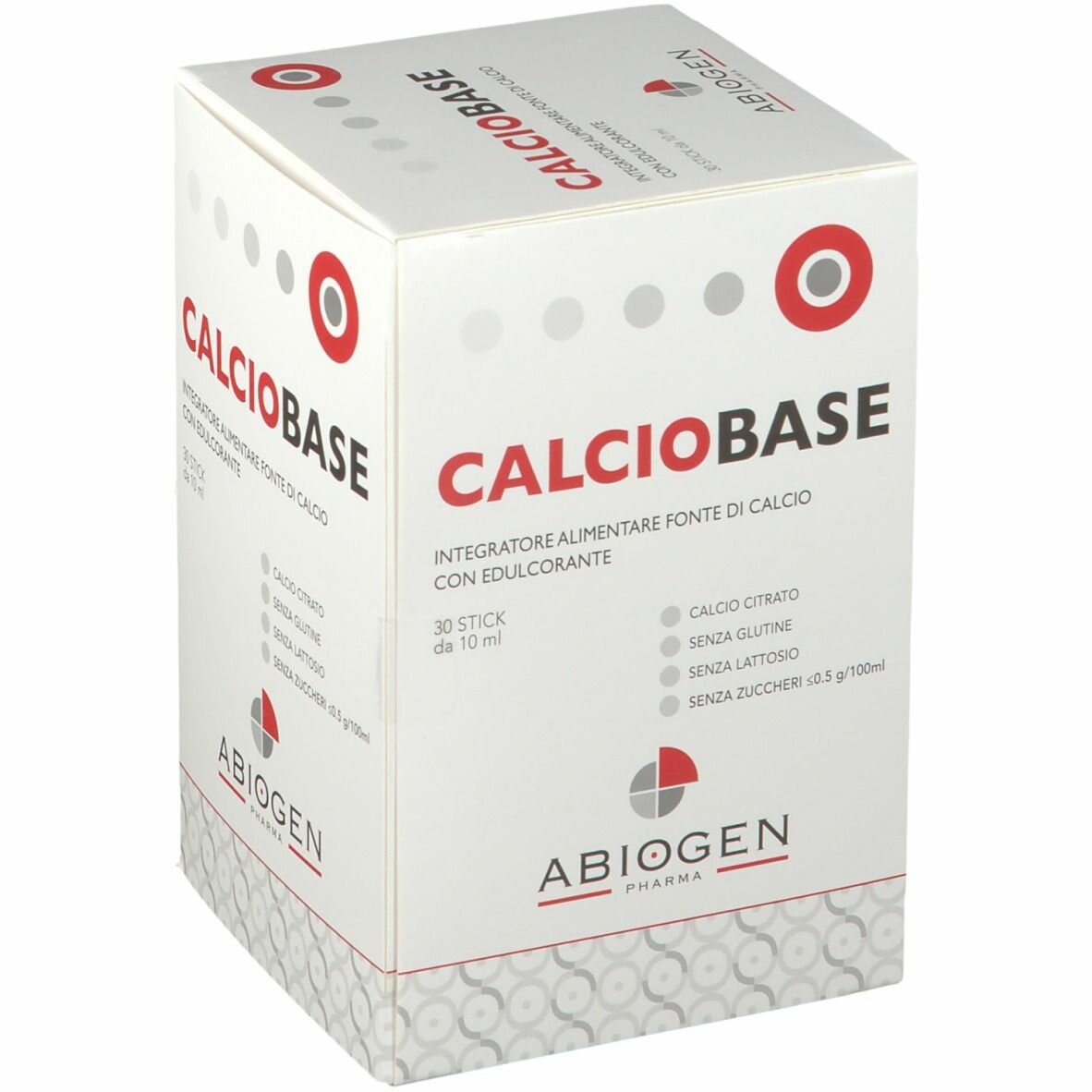 Calciobase Integratore di Calcio 30 stick da 10 ml