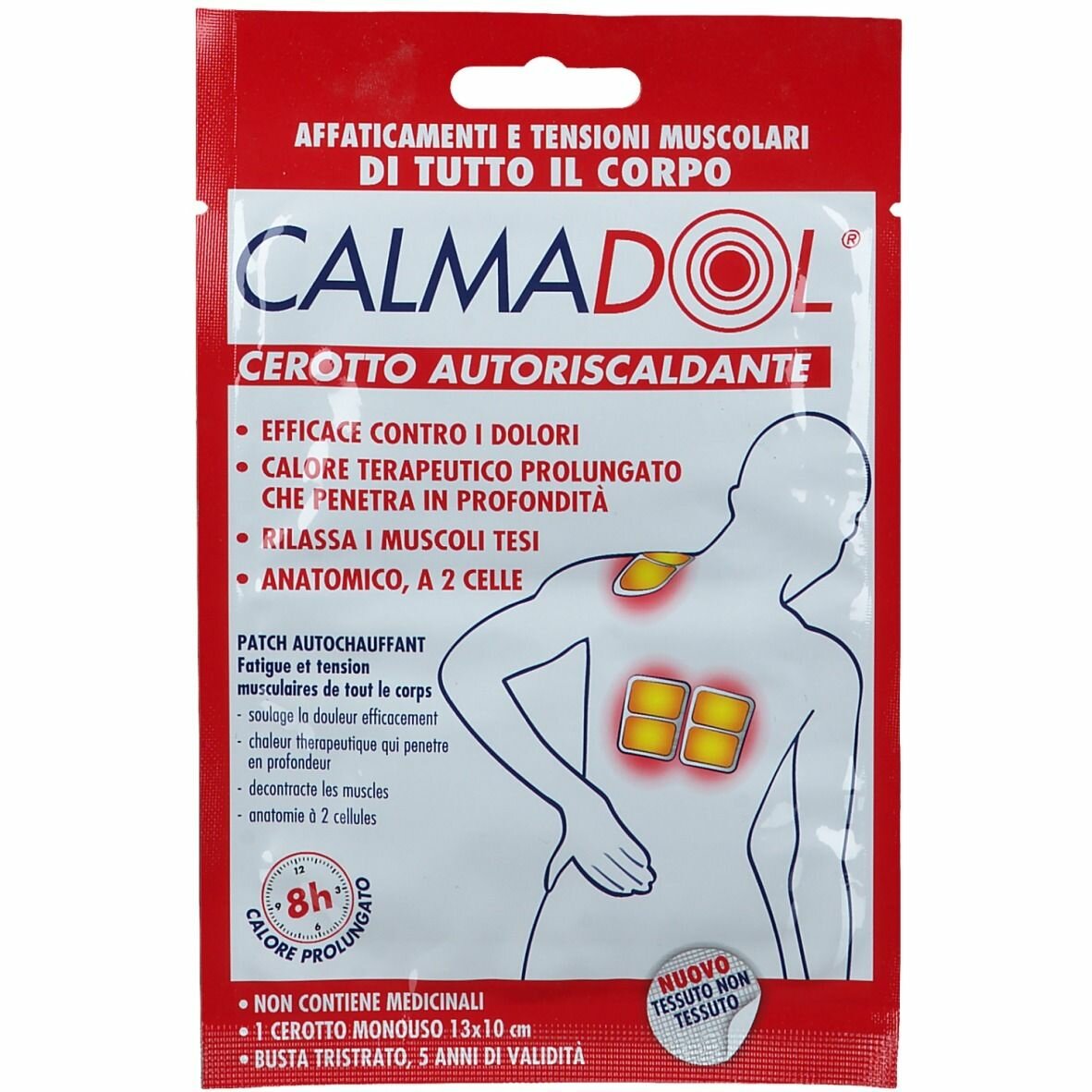 Calmadol cerotto autoriscaldanti  1 pezzo