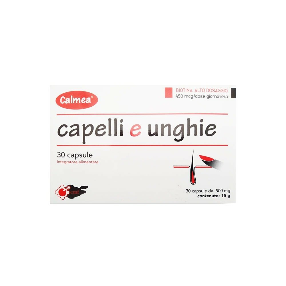 Calmea capelli e unghie 30 capsule