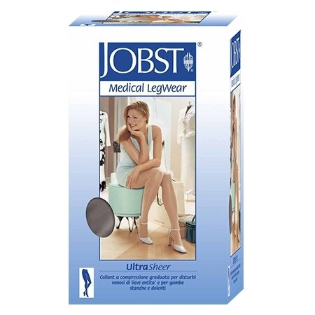 Calza compressiva jobst ultrasheer 15-20mmhg collant calibrato be3 articolo 751140000000