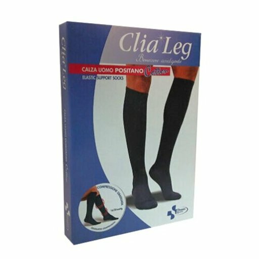 Calza Uomo Clialeg Positano Colore Blu Taglia M