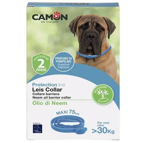 Camon Collare XL Barriera Per Cani Leis All'Olio DI Neem 1 pezzo