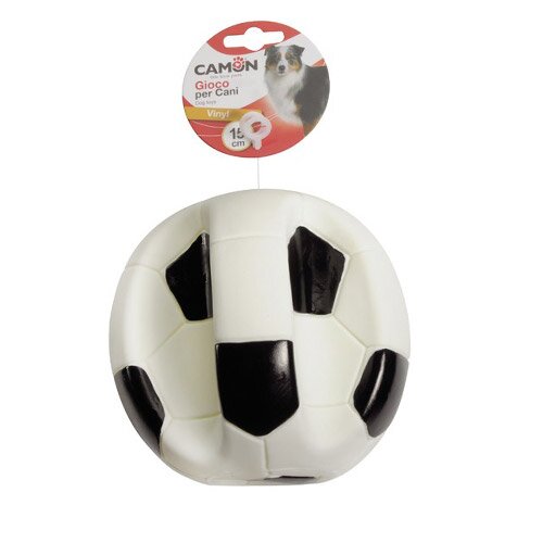 Camon Palla Vinile Calcio/Basket 15 cm Per Cani 1 Pezzo