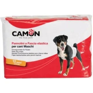 Camon Pannolini A Fascia Cani Maschi Misura 3