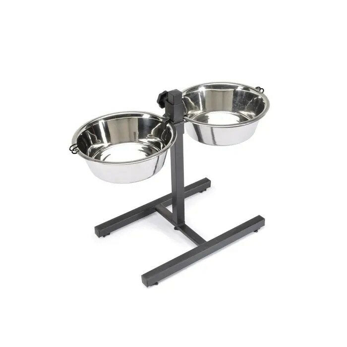 Camon Portaciotole Con Piedistallo e Ciotole C026/2