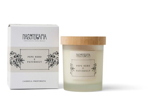Candela pepe nero e patchouly