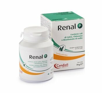 Candioli Renal P Polvere Integratore Urinario Cani e Gatti 70g