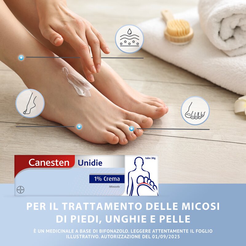 Canesten Crema Unidie Antimicotico Contro Funghi e Micosi 30g