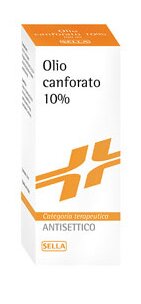 Canfora (sella) soluzione cutanea oleosa 100 g 10%