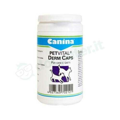 Canina Derm Caps Cani E Gatti Integratore Antinfiammatorio Cani E Gatti 100 Capsule