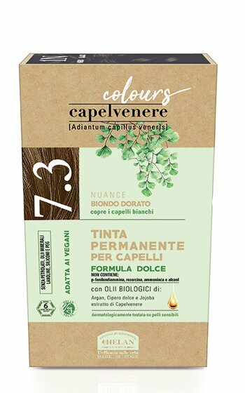 Capelvenere tinta capelli 7,3n bio