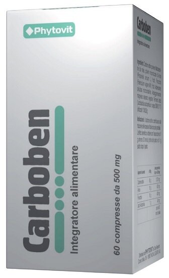 Carboben antimeteorico 60 compresse da 500 mg
