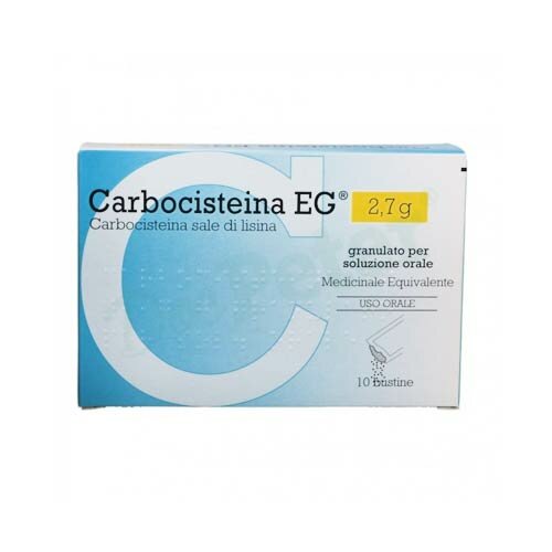 Carbocisteina (eg) orale granulare 10 bustine 2,7 g