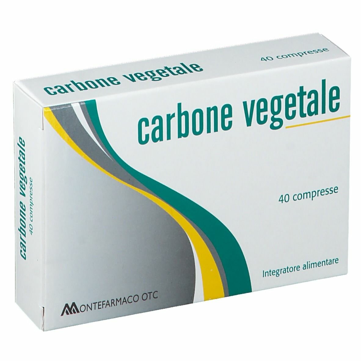 Carbone vegetale 40 compresse