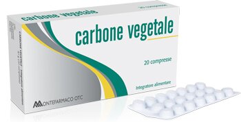 Carbone vegetale Montefarmaco 20 compresse