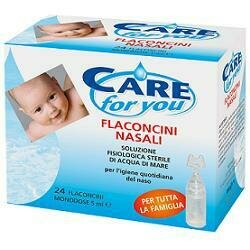 Care for you soluzione nasale 24 flaconcini monodose 5 ml