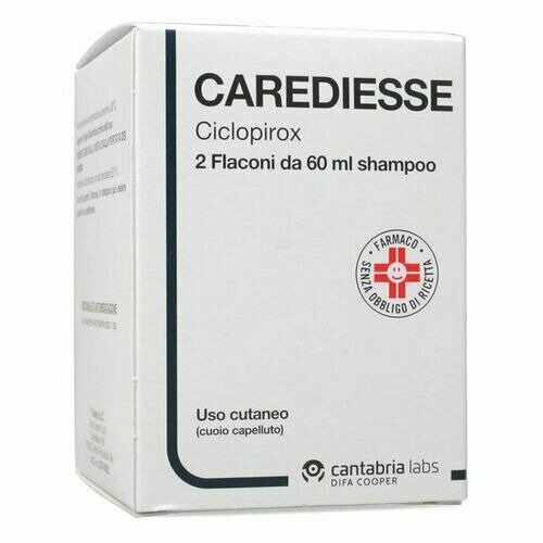 Carediesse Shampoo 10mg/g Dermatite Seborroica 2x60 ml
