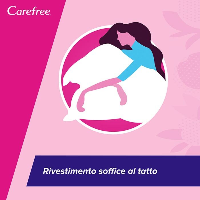 Carefree Salvaslip Plus Large Delicatamente Profumato 36 pezzi