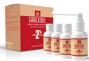 Carexidil 2% spray cutaneo soluzione, 4 flaconi in hdpe da 60 ml con pompa dosatrice