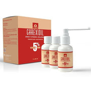 Carexidil Minoxidil 5% Spray Caduta Capelli 3 Flaconi Da 60 ml