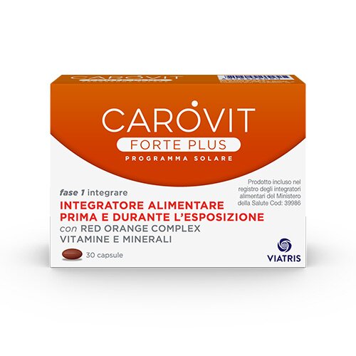 Carovit forte plus soluzione 30 capsule