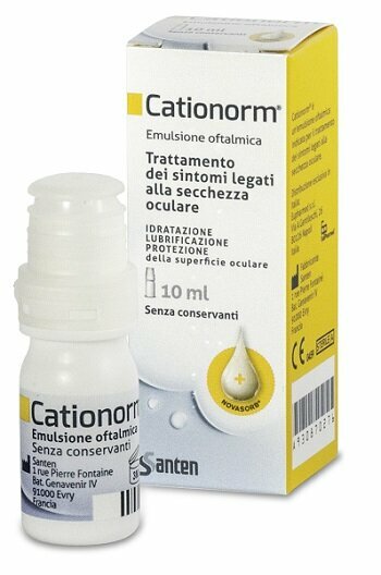 Cationorm Gocce Oculari Secchezza Occhio multidose