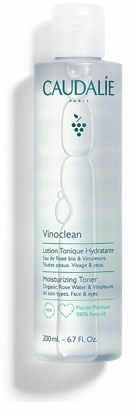 Caudalíe Vinoclean Lozione Tonica Idratante Viso 200 ml