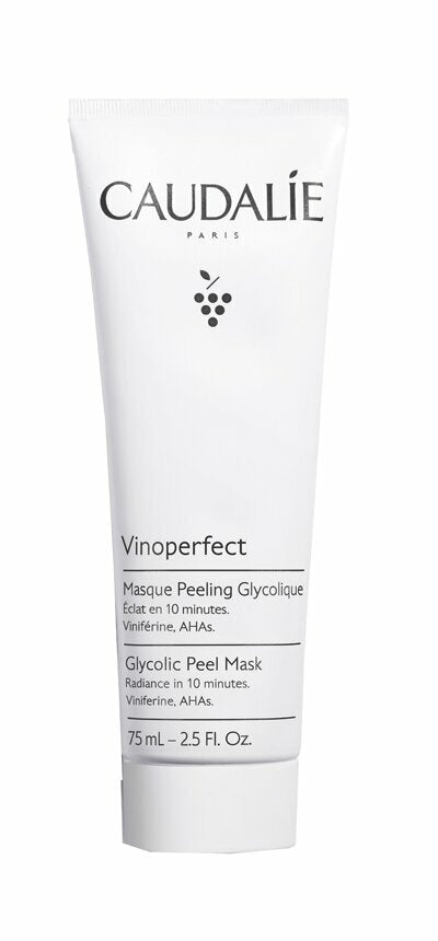 Caudalie Vinoperfect Maschera Peeling Glicolico Illuminante Viso 75 ml