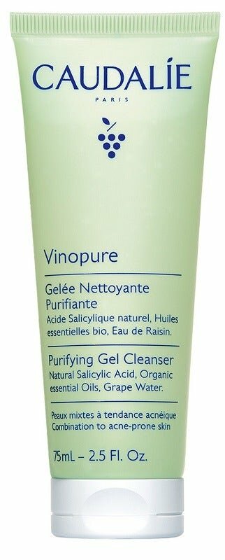 Caudalie vinopure gel detergente purificante 75ml