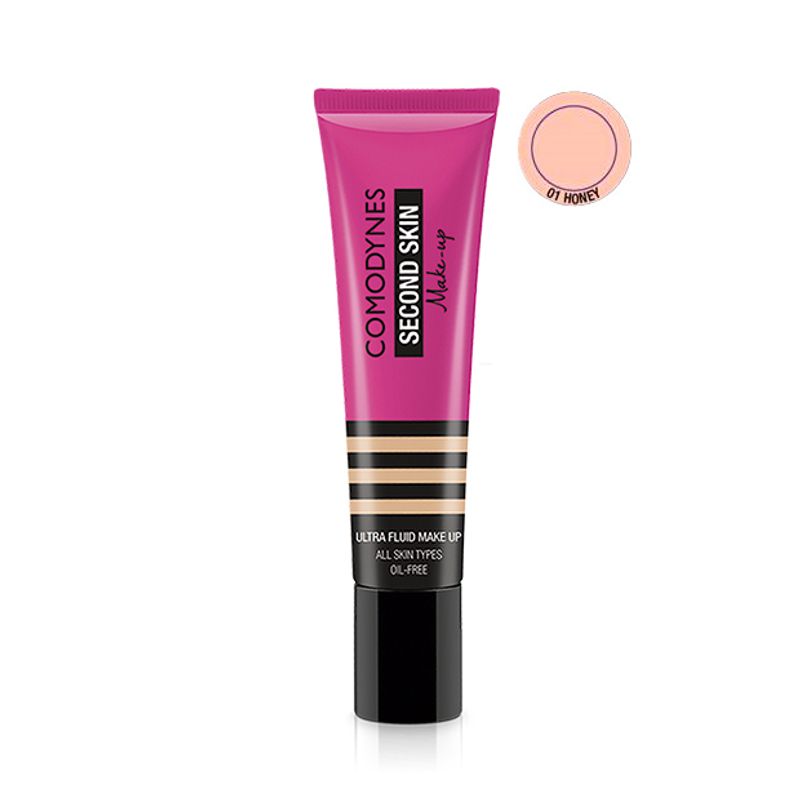Ccc second skin foundation 01 honey