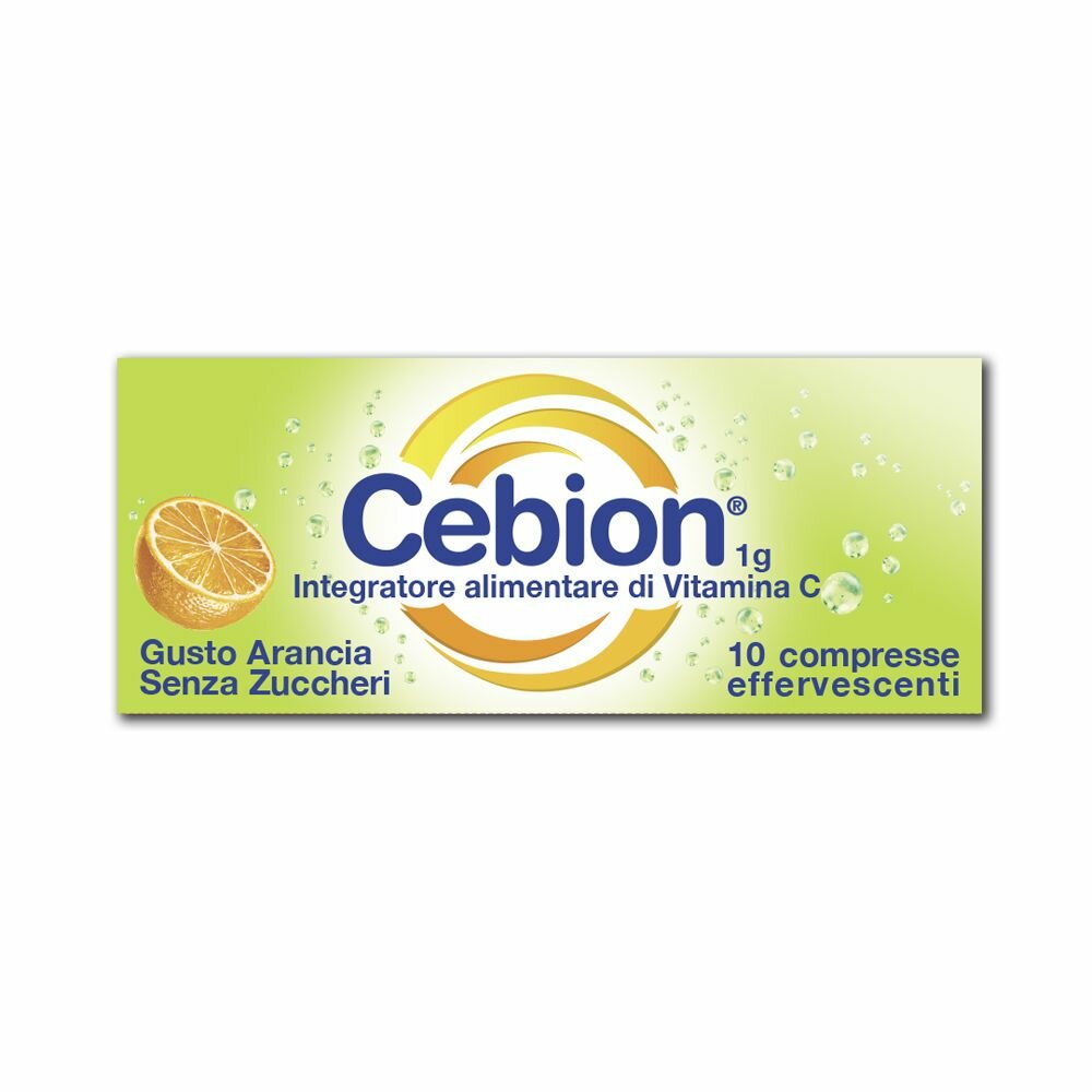 Cebion Effervescente Vitamina C Senza zucchero 10 Compresse