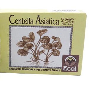 Centella asiat 50 tavolette 0,5 g