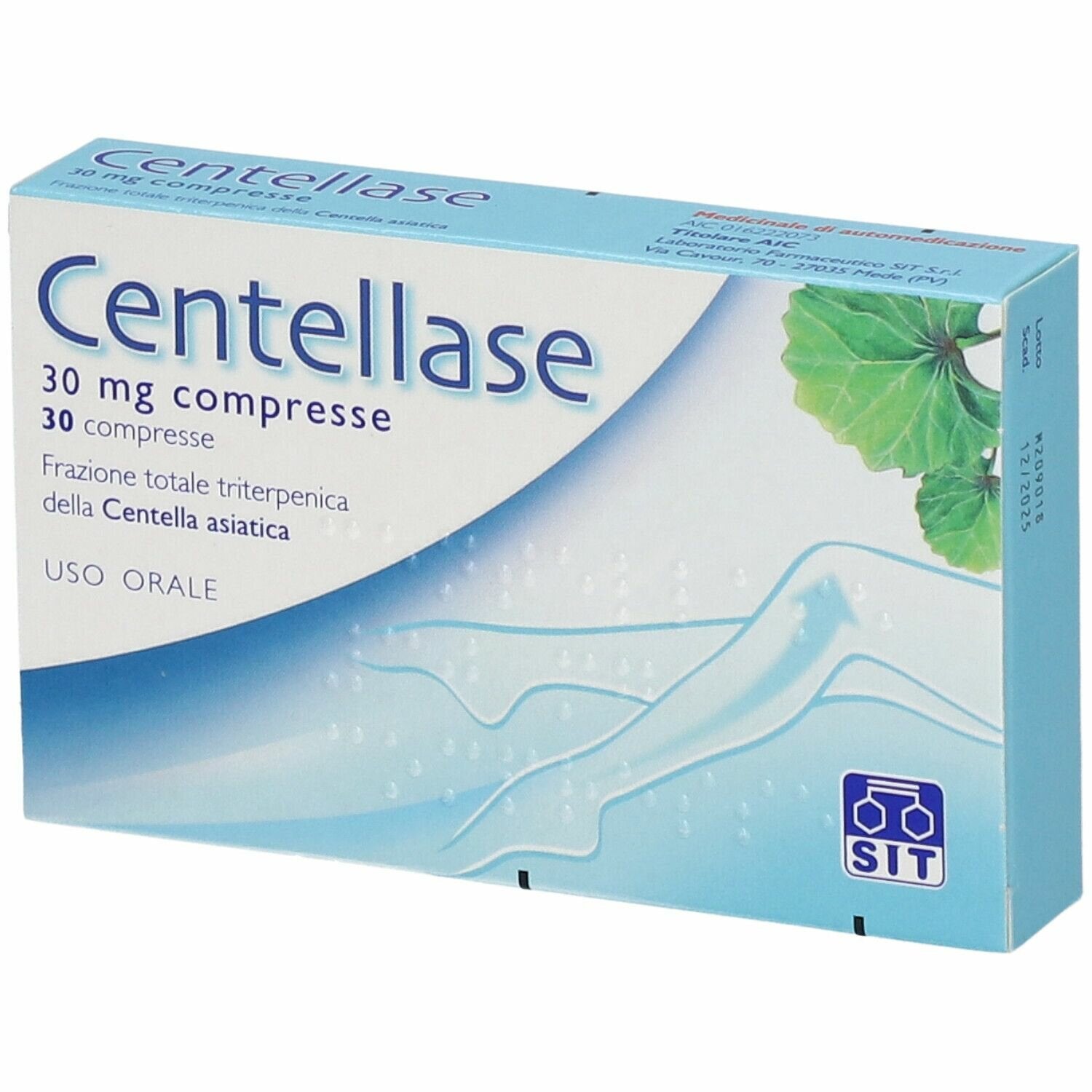 Centellase 30 mg per Microcircolo 30 compresse
