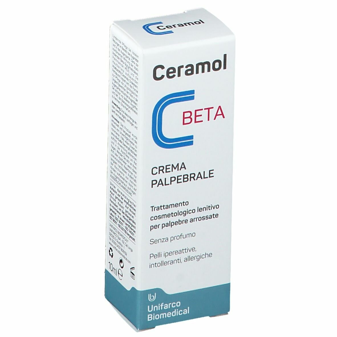 Ceramol crema beta complex palpebrale tubetto 10 ml