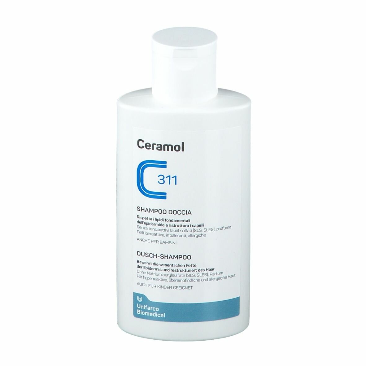 Ceramol shampoodoccia flacone 200 ml