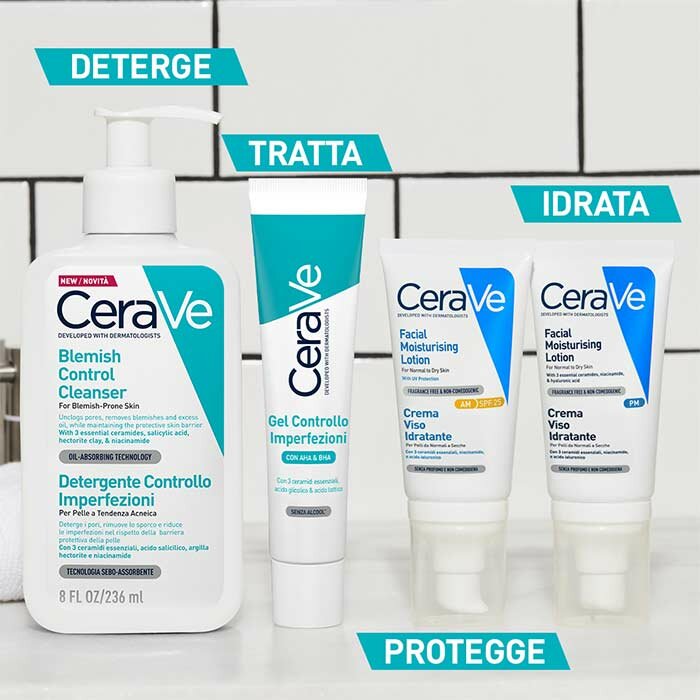 CeraVe Acne Purifying Foam Gel Cleanser Per Pelli Acneiche 236ml