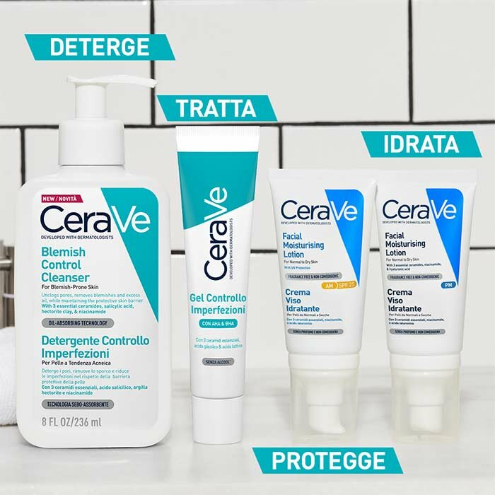 CeraVe AHA BHA Siero Controllo Imperfezioni 40 ml