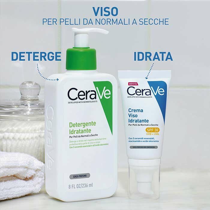 CeraVe Crema Idratante e Protettiva Viso SPF30 52 ml