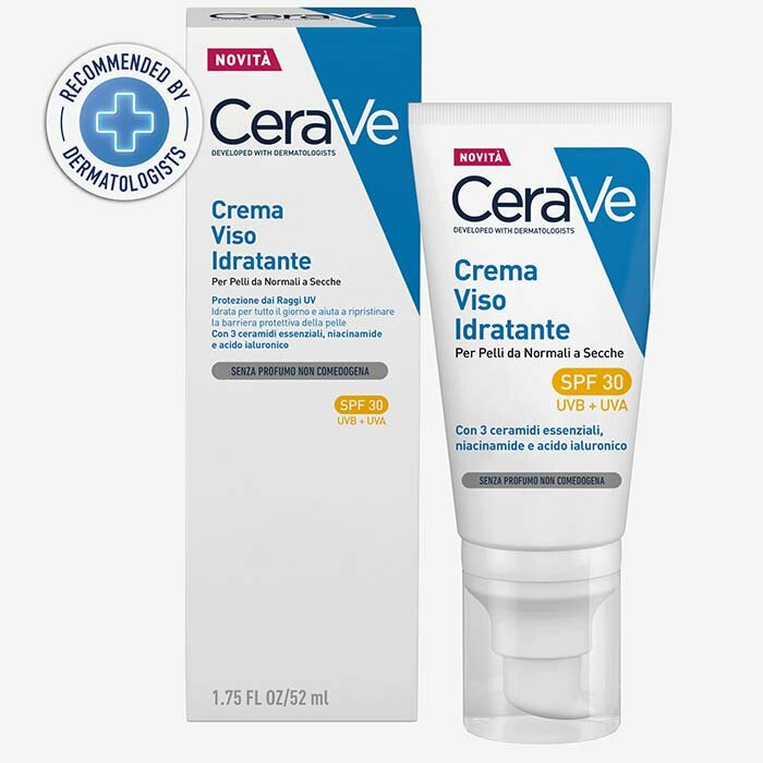 CeraVe Crema Idratante e Protettiva Viso SPF30 52 ml