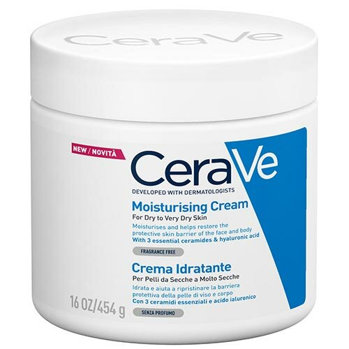 CeraVe Crema Idratante Viso e Corpo Pelle Molto Secca 454g