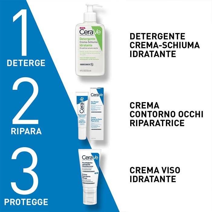 CeraVe Crema Viso Idratante Pelli da Normale a Secche 50 ml