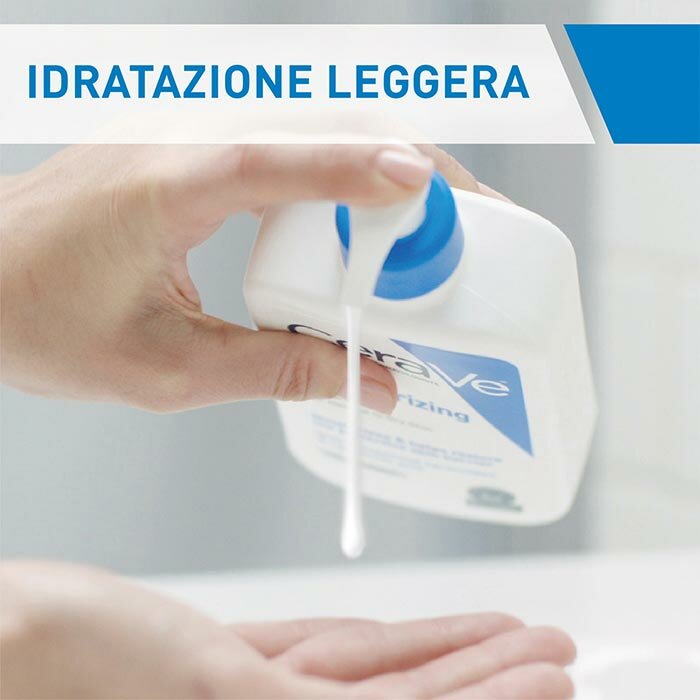 CeraVe Lozione Idratante Corpo Pelle Secca a Molto Secca 236 ml