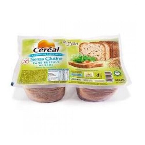 Cereal pane rustico ai semi 400 grammi