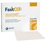 Cerotti antidolorifici fasto3 6x8cm 12 pezzi
