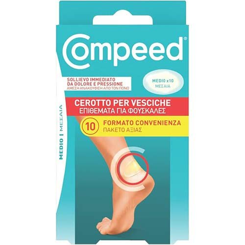 Cerotti compeed per vesciche medio 10 pezzi 