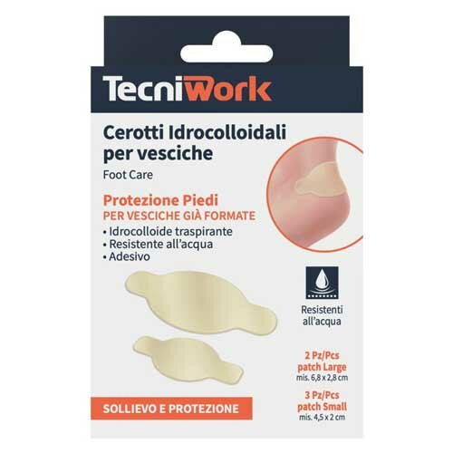 Cerotti idrocolloidali per vesciche 5 pezzi